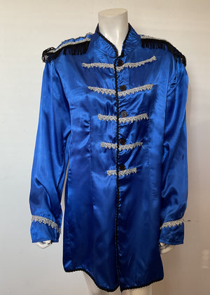 COSTUME RENTAL - D82 Marching Band / Sgt Pepper Jacket Blue 1 pc