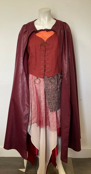 COSTUME RENTAL - D28 Hocus Pocus Mary Sanderson 3 pcs