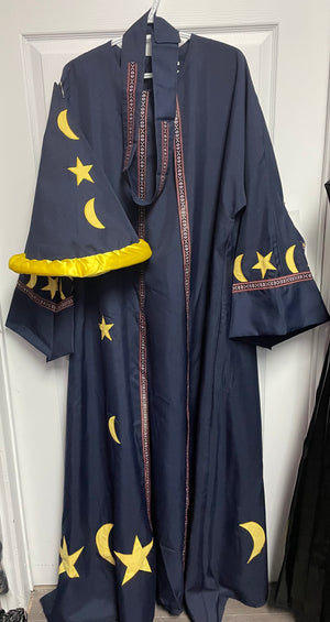 COSTUME RENTAL - A63B Wizard- 3 pcs Large