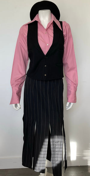 COSTUME RENTAL - J19 1920's Bonnie (skirt with vest & beret) 3 pcs Small