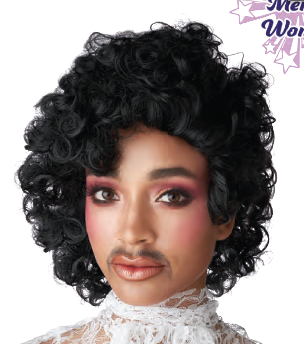 WIG 80 s prince wig Woodbridge Costume Collection