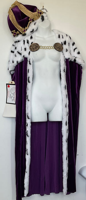 COSTUME RENTAL - A26C QUEEN (PURPLE)- 2 pcs