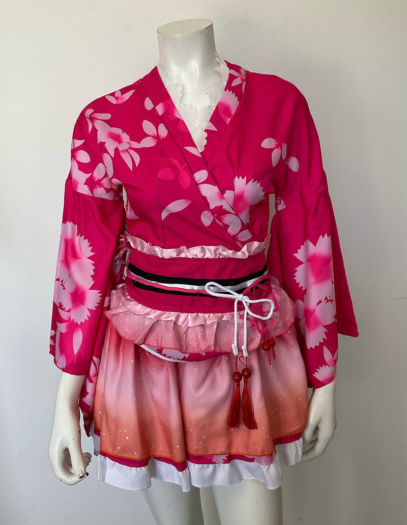 COSTUME RENTAL - M1 Yazawa Nico Love Live School Idol Project PINK