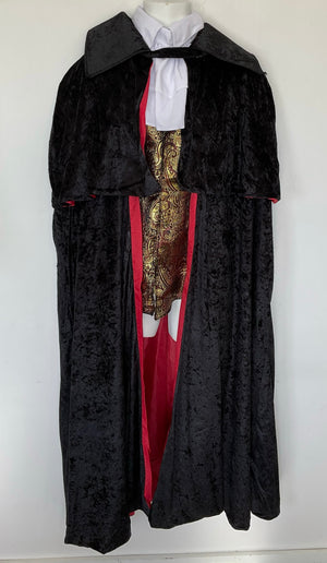 COSTUME RENTAL - P30 Gothic Vampire PLUS  4pc