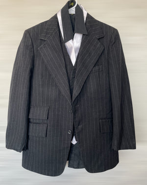 COSTUME RENTAL - J31A 1920's Wool Gangster Suit 5 pc Medium