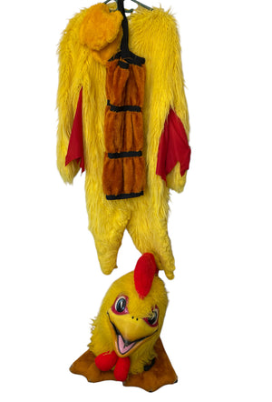 COSTUME RENTAL - R173 Chicken Mascot 8 pc Large