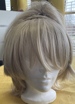 RENTAL WIG:  Z438 Blonde Braided Cosplay Wig
