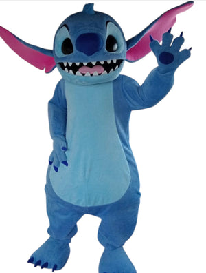 COSTUME RENTAL - R205 Stitch Mascot 4 pcs Large FULLY BOOKED FOR OCTOBER , Not Avail Nov 6-11, 15-19, 20-25, and Dec 11-16