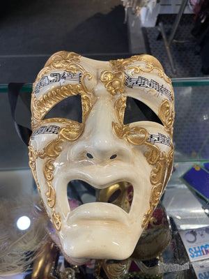 COSTUME RENTAL:  Z154 Mask Rental White Theatrical