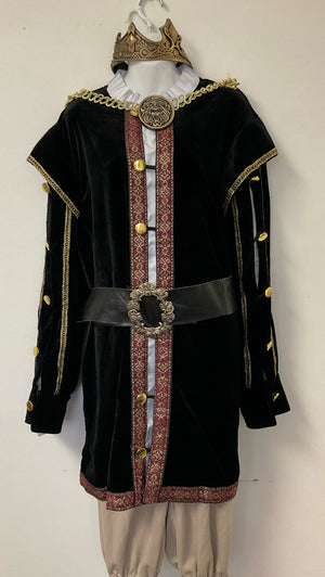 COSTUME RENTAL - A81A King Edward IV 7 pcs Large