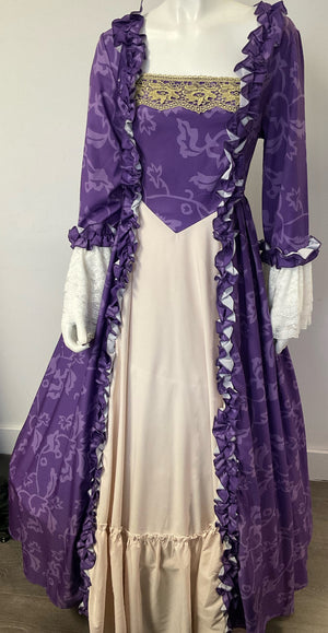 COSTUME RENTAL - B20 Marie Antoiniette  / Bridgerton-2 pc medium - NOT AVAILABLE OCT