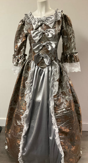 COSTUME RENTAL - B29A Madame de Pompadour,  Medium 2pcs