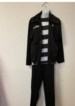 COSTUME RENTAL - D103 Elvis jailhouse rock  3pc M/l