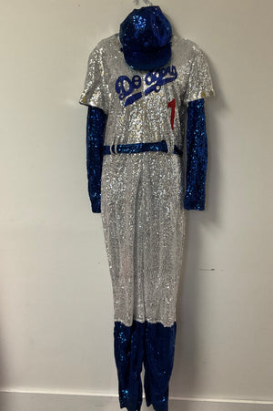 COSTUME RENTAL - D111 Elton John Dodger 3 pc - large