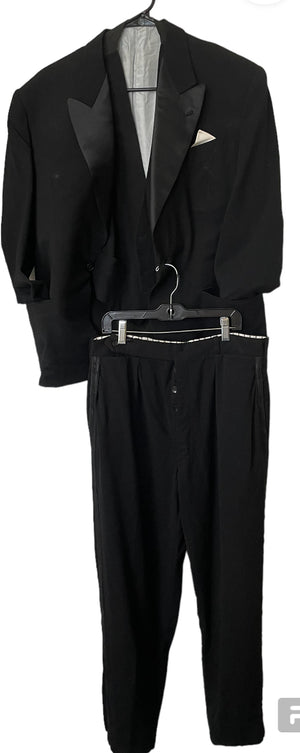 COSTUME RENTAL - J77 Vintage Tuxedo - 3 pc
