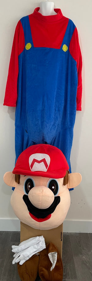 COSTUME RENTAL - R186A Mr Mario #2 - 7 pcs