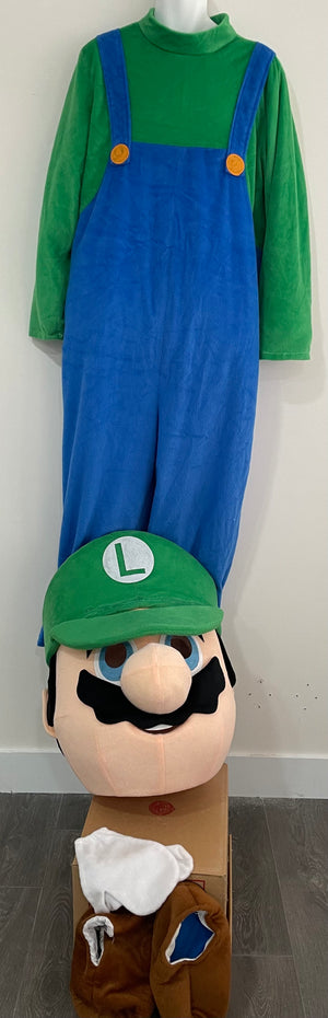 COSTUME RENTAL - R187A Mr Luigi 7 pcs