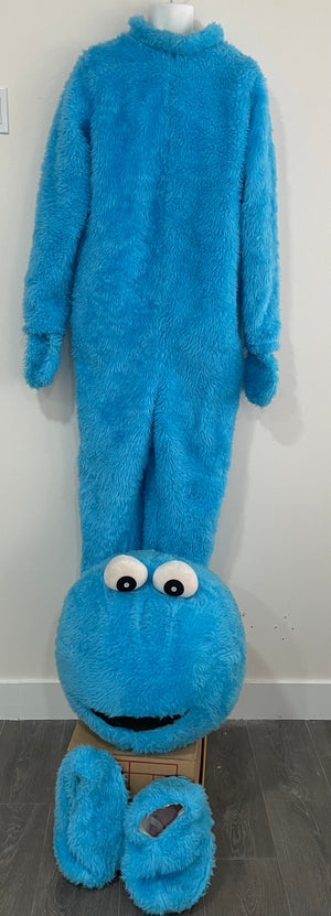 COSTUME RENTAL - R102A Big Blue Monster #2 6 pcs Large - NOT AVAIL NOV 13-18