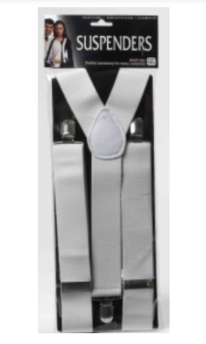 ACCESS:  White Suspenders