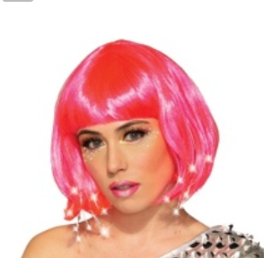 WIG:  Bob Wig, Dark Pink