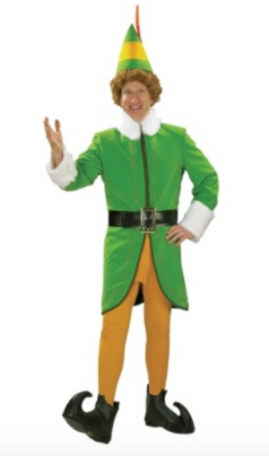 COSTUME RENTAL - S128 Buddy the Elf Large