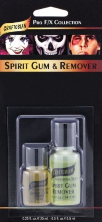 MAKEUP: Graftobian Spirit Gum and remover