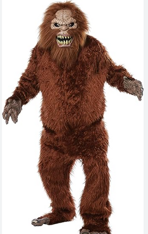 COSTUME RENTAL - R189 Sasquatch Big Foot -6 pcs