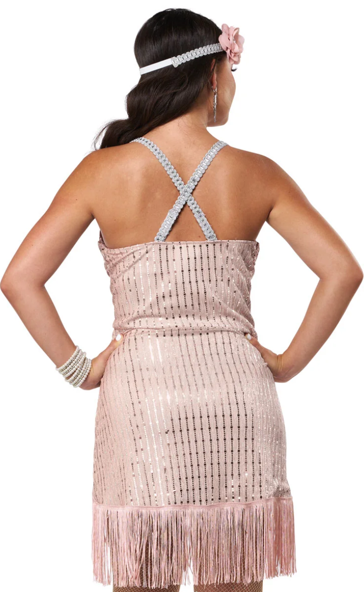 COSTUME RENTAL J10B 1920's Great Gatsby Daisy Buchanan Large