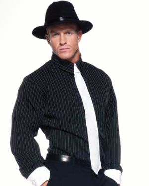 COSTUME RENTAL - J35A Gangster Shirt 3 pc XL