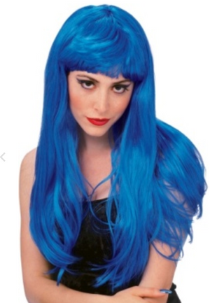 WIG: Blue Glamour WIg