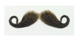 ACCESS: Moustache, Handlebar Brown