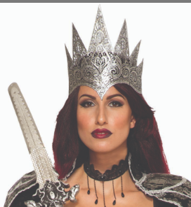 HAT:  Dark Royalty Lace Queen Crown