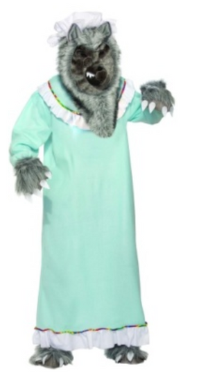 ADULT COSTUME: Grannny WOlf STD