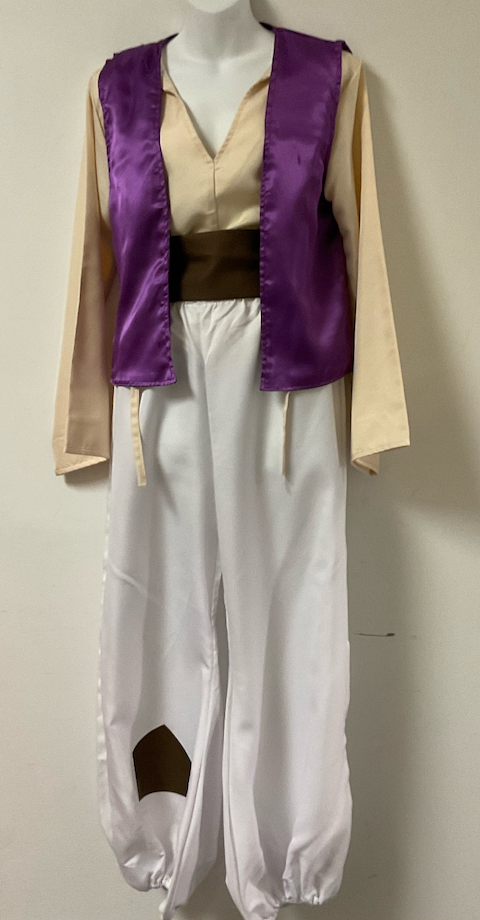  Forum Novelties 42 Purple Genie Vest Costume : Clothing, Shoes  & Jewelry