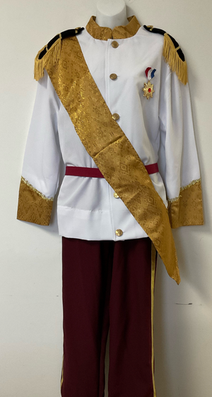 COSTUME RENTAL - D15 Charming Prince 4 pcs Large