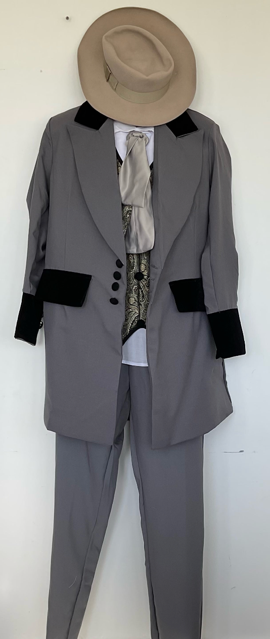 COSTUME RENTAL c43 Riverboat Gambler 5pcs Large UNAVAILABLE OCT 30-NOV