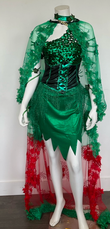 COSTUME RENTAL - E10 Poison Ivy - M/L 6 pcs Woodbridge Costume Rentals COSTUME RENTAL - E10 Poison Ivy - M/L 6 pcs Woodbridge Costume Rentals