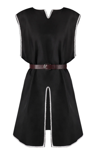 COSTUME RENTAL - A54H Medieval Tunic with Belt Large 2 pcs
