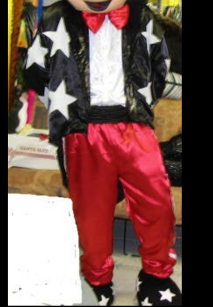 COSTUME RENTAL - R111  Mr Mouse....8 pieces