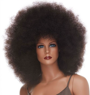 WIG: JUMBO Curly Afro Wig BLACK