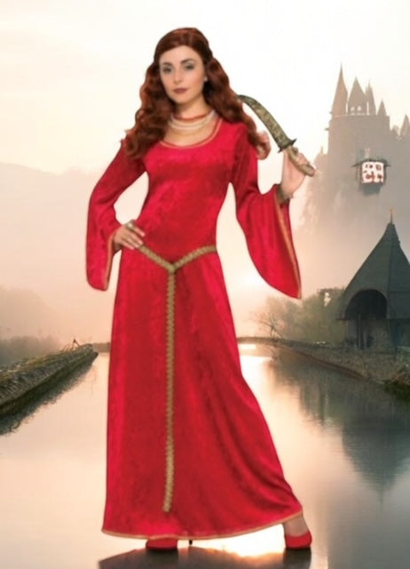 COSTUME RENTAL A53J Melisandre the Red Priestess Medium 1pc