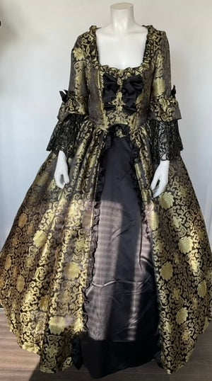 COSTUME RENTAL - B25 Queen Charlotte / Bridgerton- Large 2 pc -