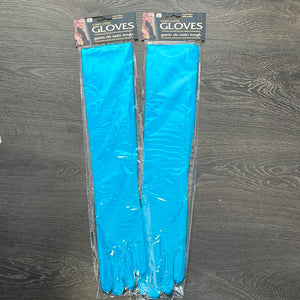ACCESS: Gloves, Light blue Formal