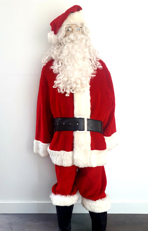 COSTUME RENTAL - S101 PLUSH SANTA SUIT RENTAL