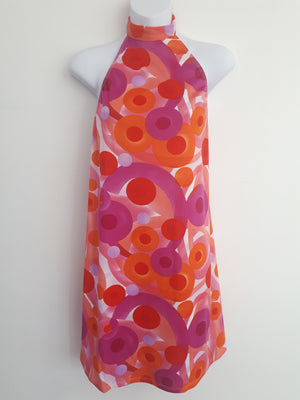 COSTUME RENTAL - X210 California Dreamin Disco Dress SML