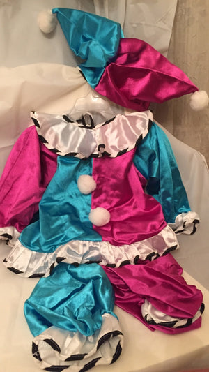 KIDS COSTUME: Pretty Pierrot  LARGE AVAILABLE ONLINE ONLY