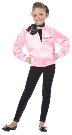 KIDS COSTUME: 1950's Pink Ladies LARGE Jacket AVAILABLE ONLINE ONLY