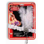 ACCESS: 1920's Flapper Headpiece White
