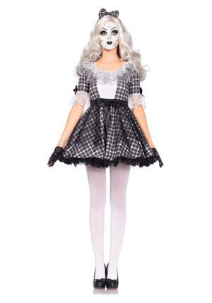 ADULT COSTUME: Pretty Porcelain Doll Costume size small