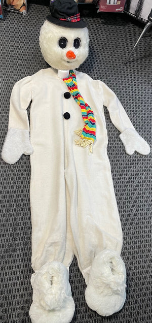 COSTUME RENTAL - R147  Snowman Mascot 7 pcs